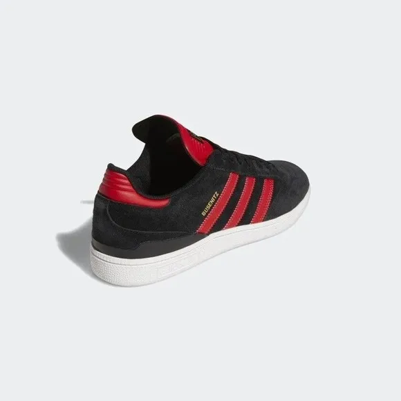 MEN'S Adidas Originals Busenitz Black Scarlet Skateboarding Shoes GY6898