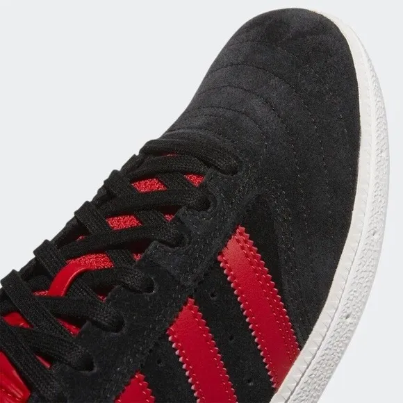 MEN'S Adidas Originals Busenitz Black Scarlet Skateboarding Shoes GY6898