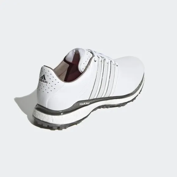 MEN'S adidas Tour360 XT-SL 2.0 Low Golf Shoes White Dark Silver EG4872