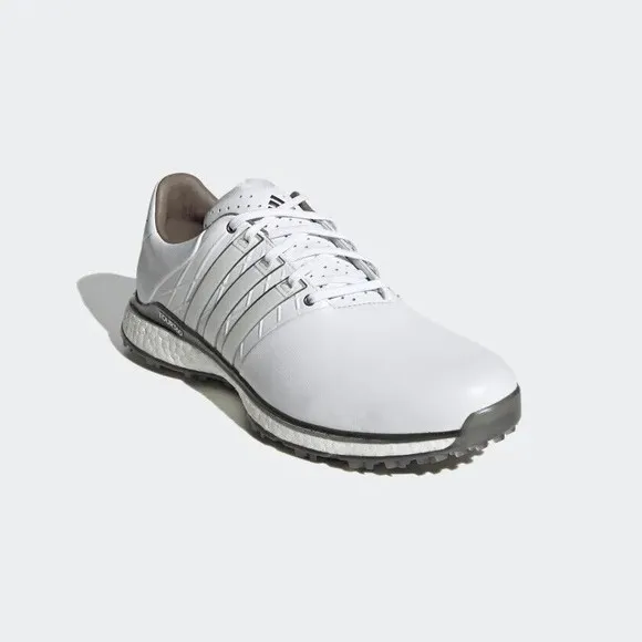 MEN'S adidas Tour360 XT-SL 2.0 Low Golf Shoes White Dark Silver EG4872
