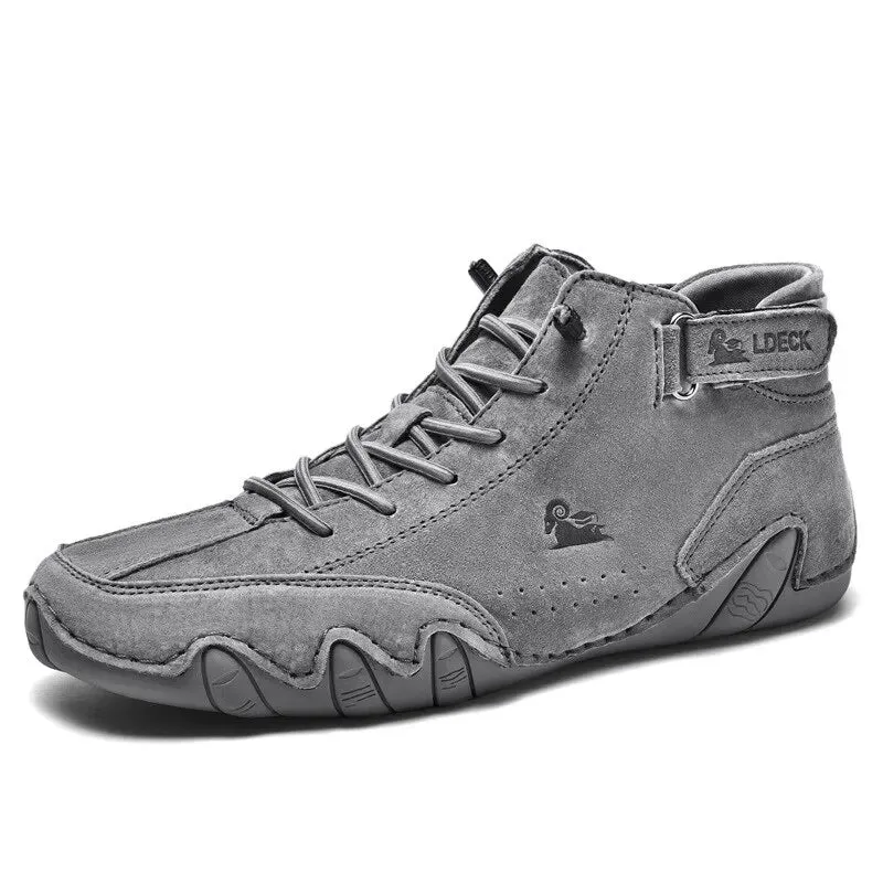 Men's Casual Motorcycle Winter Boots