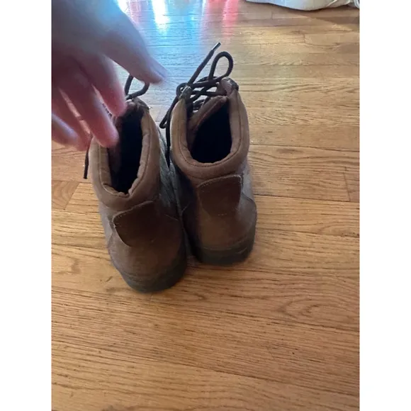 Men's Timberland Brown Leather Ankle Boots Size 13