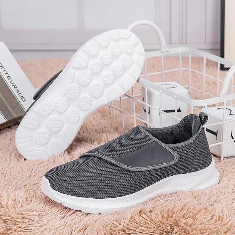 Men’s Wide Barefoot Winter Shoes – Warm Orthopedic Sneakers for Wide Feet