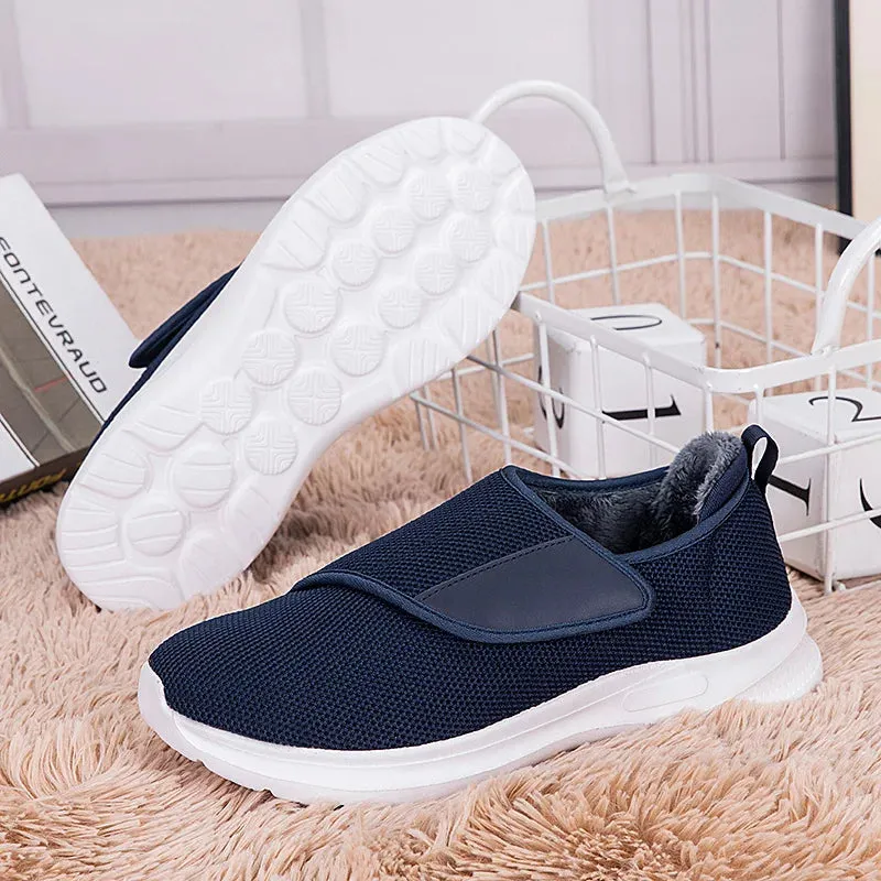 Men’s Wide Barefoot Winter Shoes – Warm Orthopedic Sneakers for Wide Feet