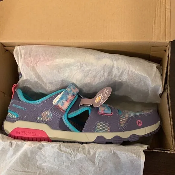 Merrell  hydro free roam monarch lightweight Eva footbed sneaker size 7