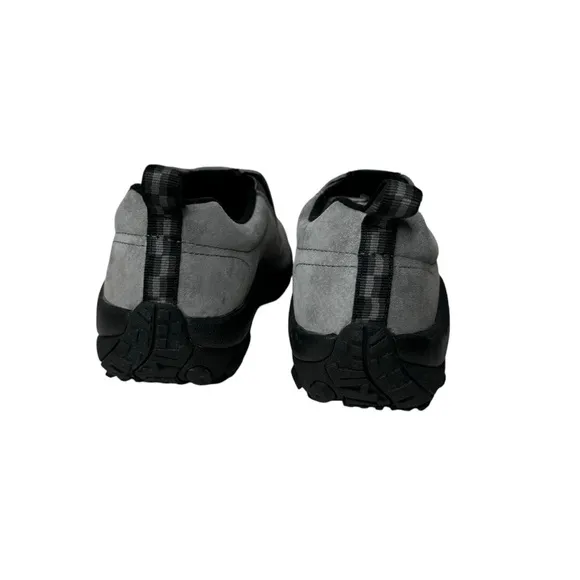 Merrell Jungle Moc Shoes in Granite Grey Suede Leather 7.5
