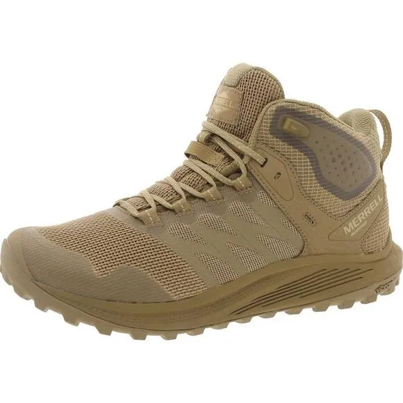 Merrell Mens Tan Waterproof Hiking Shoes New