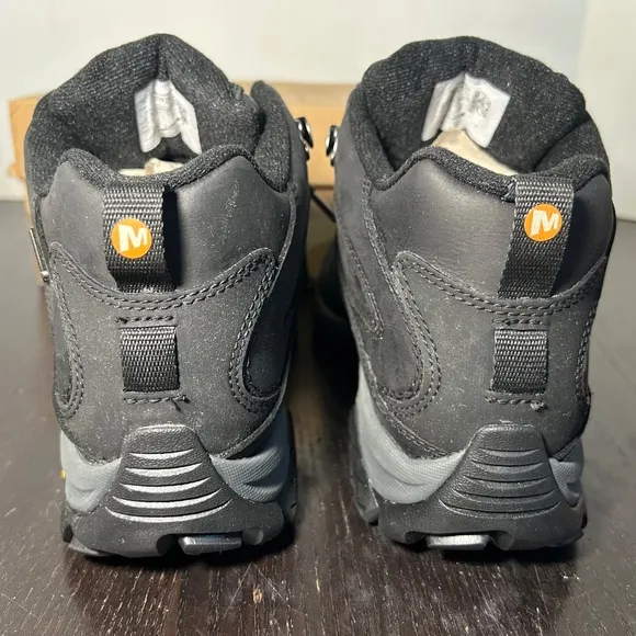 Merrell Moab 3 Prime Mid Waterproof Hiking Boots Shoes Black Mens 8