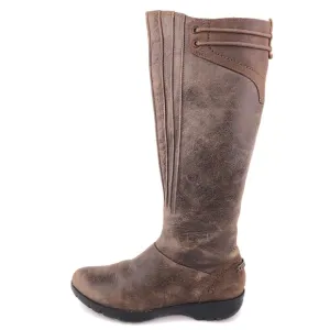 Merrell Vera Peak Brown Leather Waterproof Riding Boots