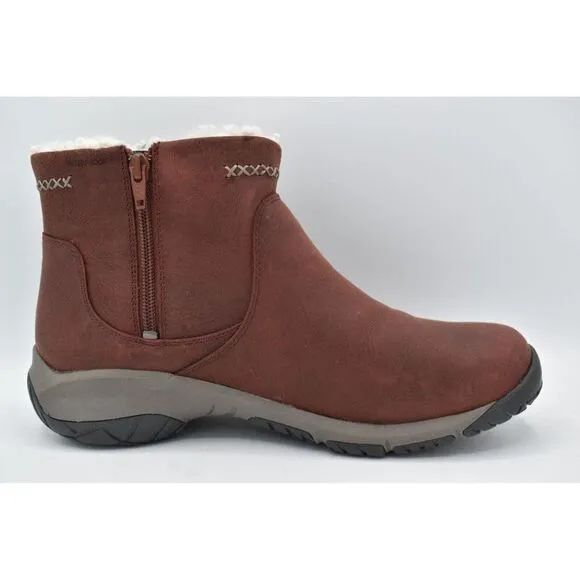 Merrell Womens Size 11 Encore 4 Bluff Zip Polar Sable Waterproof Nubuck Boots
