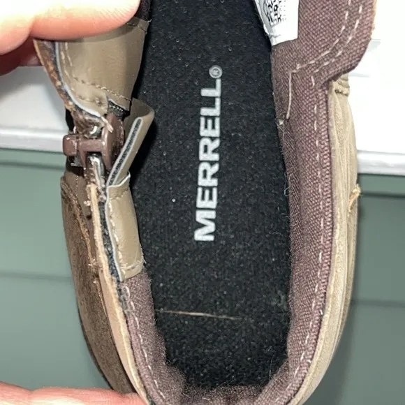 Merrell Women's Tremblant Bluff Waterproof Wedge Booties.