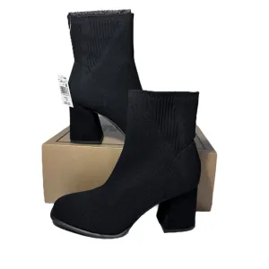 MIA knit Shelbi ankle boots black NWT women’s 7