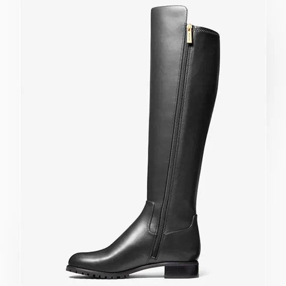 Michael Kors Women's Black Britt Riding Boot 9.5M MSRP $325.  NWT