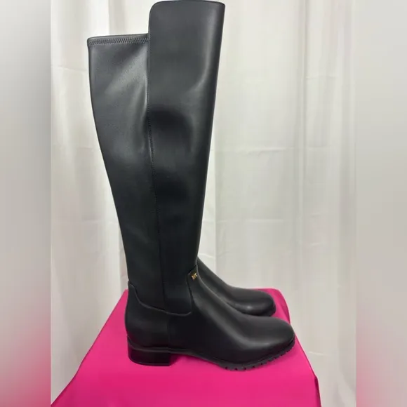 Michael Kors Women's Black Britt Riding Boot 9.5M MSRP $325.  NWT