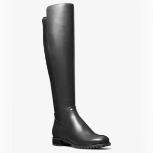 Michael Kors Women's Black Britt Riding Boot 9.5M MSRP $325.  NWT