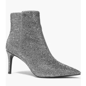 Michael Michael Kors Katerina Crystal-Embellished Ankle Ankle Boots Size 6 M new