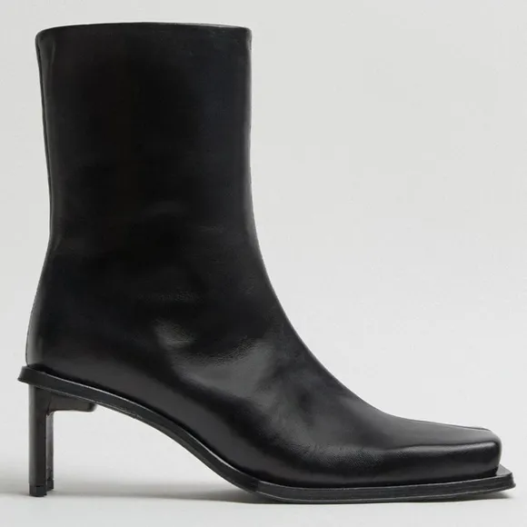 MIISTA BRENDA SONIC BLACK NAPPA ANKLE BOOTS