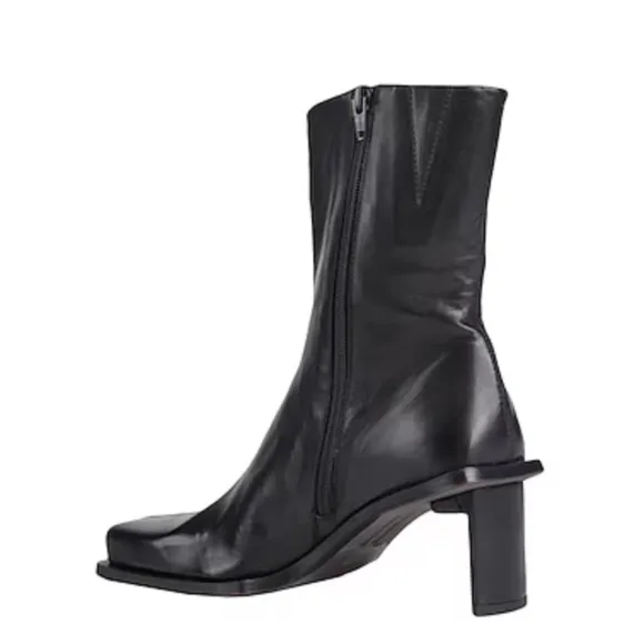 MIISTA BRENDA SONIC BLACK NAPPA ANKLE BOOTS