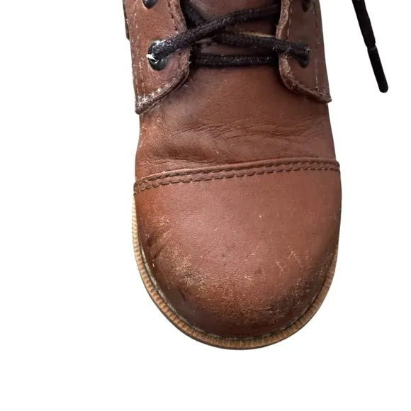 Mikoleon Heirloom Brown Leather Boots Sz 25