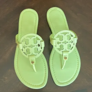 Miller Embossed Leather Sandals NEW