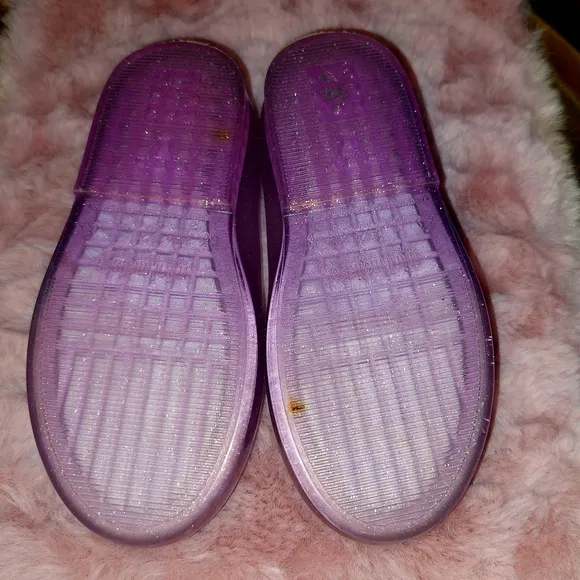 Mini Melissa Kids' Ariel From The Little Mermaid Jelly Shoes - Pink