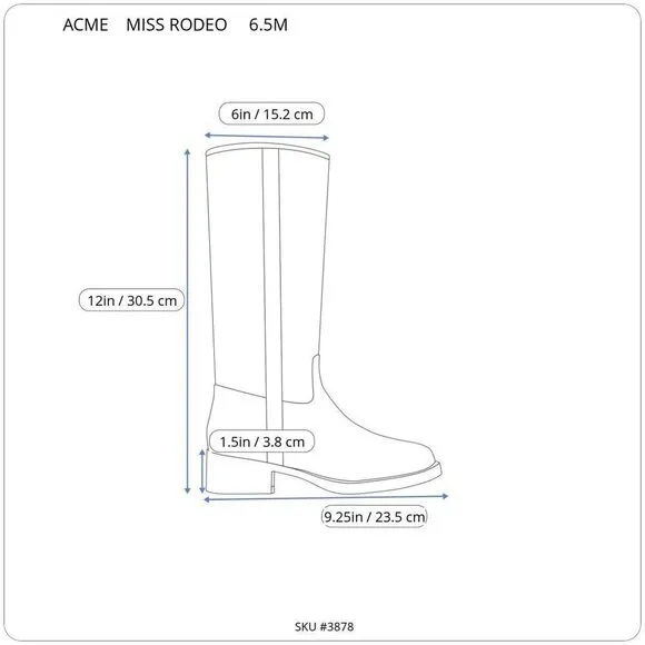 Miss Rodeo USA By ACME Women Saddle Tan Fri Western Fashion Boots 6.5M With Box