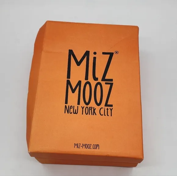 Miz Mooz Dale Cut Out Leather Laser Detail Ankle Boots Women's Size 8.5