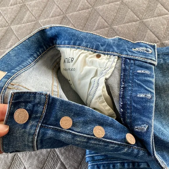 Mother The Stinger Flood Jeans Crate Digger