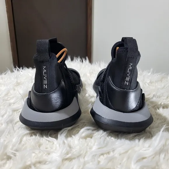 MUVEZ Convertible Slip Ons // Stealth Black Size Men's 8 Women's 9