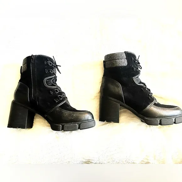 Naturalizer black myla boots women’s size 8