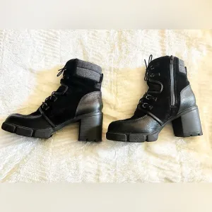 Naturalizer black myla boots women’s size 8