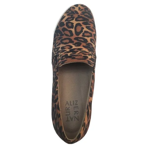 Naturalizer Women's Casual Shoes Marianne Slip On Sneakers Brown Cheeta