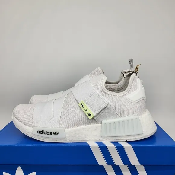 New Adidas Originals NMD_R1 'White' GW5699 Women's Running Shoes Size 8