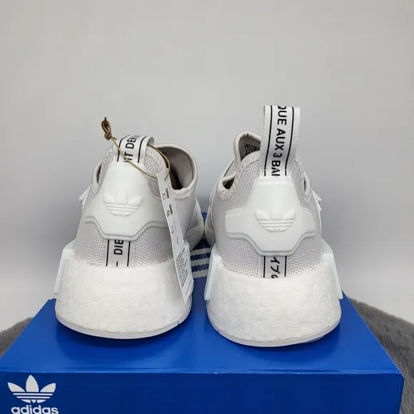 New Adidas Originals NMD_R1 'White' GW5699 Women's Running Shoes Size 8