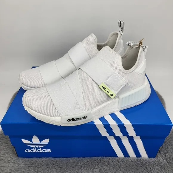 New Adidas Originals NMD_R1 'White' GW5699 Women's Running Shoes Size 8