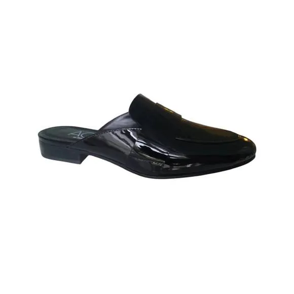 NEW AGL women's costanza mule nero sandals in black