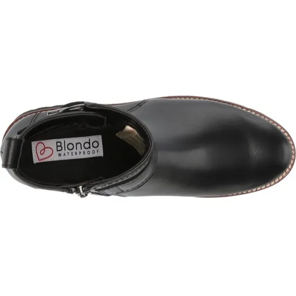 New Blondo Waterproof Leather Ankle Boots Women’s 7.5