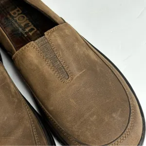 New Born Lex Comfort Slip On Brown Suede Shoes Women’s Size 9.5 Walking, Working