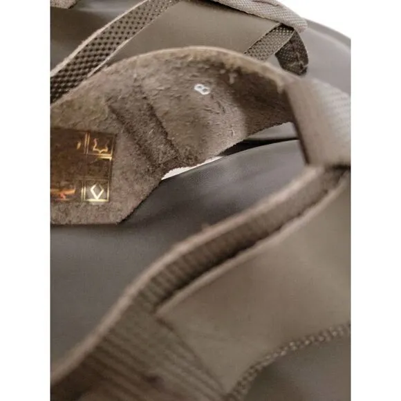 New BRUNO MAGLI Sandals Flip Flops Brown Leather Size 8 MSRP $299 Amalfi