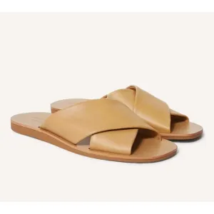 NEW Everlane The Day Crossover Sandal In Sienna Brown Size 7