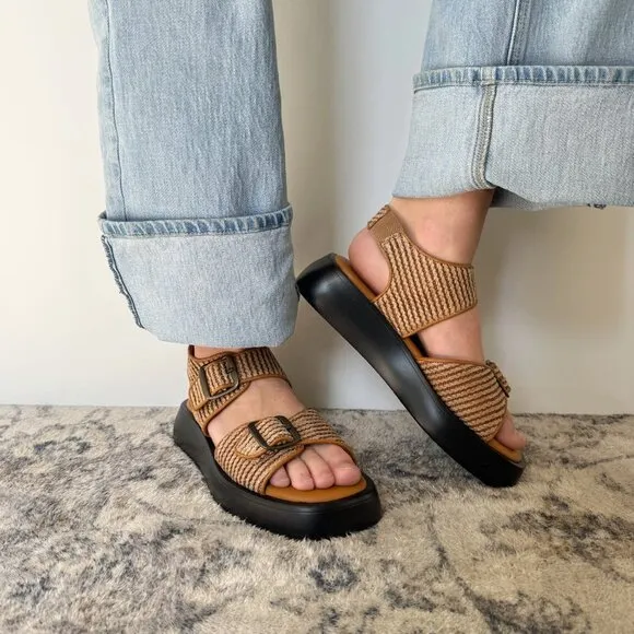 new FREE PEOPLE Mandi Weave Sandal 253