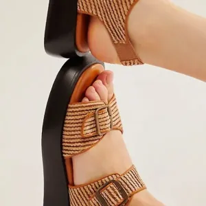 new FREE PEOPLE Mandi Weave Sandal 253