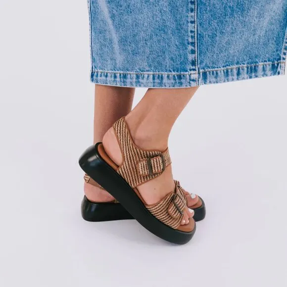new FREE PEOPLE Mandi Weave Sandal 253