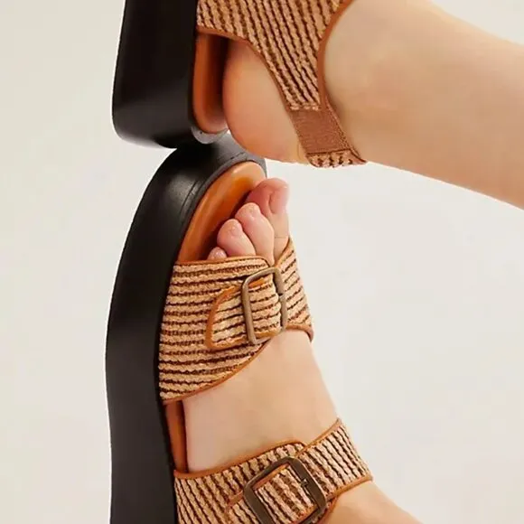 new FREE PEOPLE Mandi Weave Sandal 253