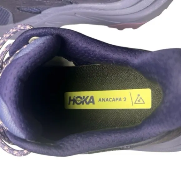NEW Hoka Women’s Anacapa 2 Low GTX Hiking Shoes-Meteor/Cosmic Sky Size 5B