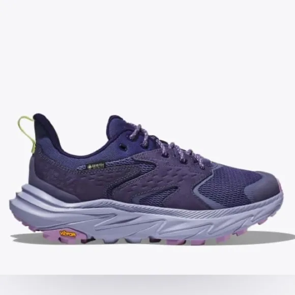 NEW Hoka Women’s Anacapa 2 Low GTX Hiking Shoes-Meteor/Cosmic Sky Size 5B