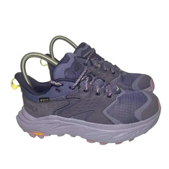 NEW Hoka Women’s Anacapa 2 Low GTX Hiking Shoes-Meteor/Cosmic Sky Size 5B