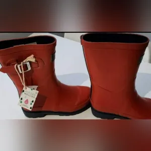 New Joules Red Wellies Boots kids