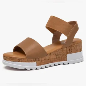 NEW Katliu Wedge Platform Sandals Size 9