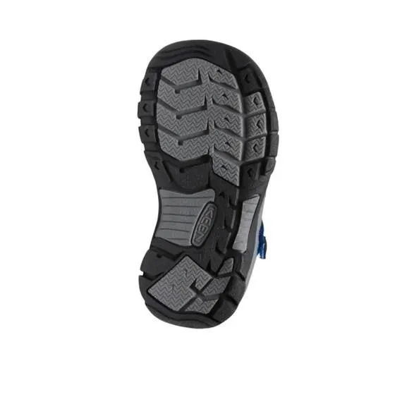 NEW KEEN boy's newport sandal in austern/black